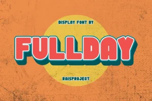 30+ Fresh and Free Fonts: Fullday Font