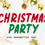 A Playful Christmas Font: Christmas Party