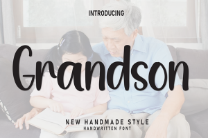 30+ Fresh and Free Fonts: Grandson