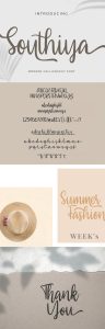 Creative Fonts: Southiya Modern Calligraphy Font