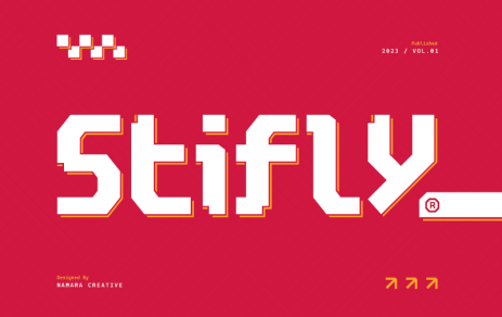 A Modern Retro Font: Stifly