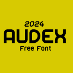 Free Tech Fonts: Audex