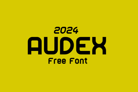 Free Tech Fonts: Audex