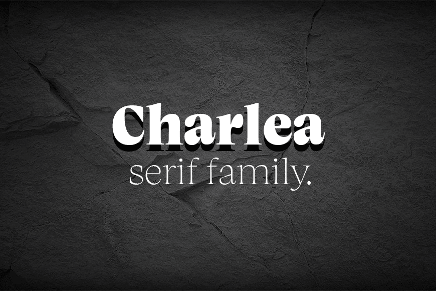 Free Classic Serif Fonts: Charlea