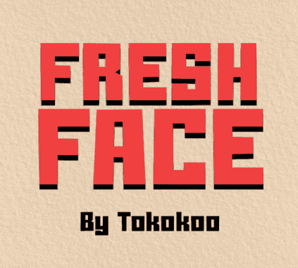 A Blocky Font: Freshface