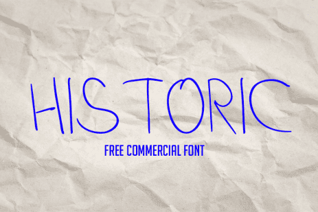 Free Handwritten Fonts: Historic