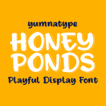 Display Fonts: Honey Ponds