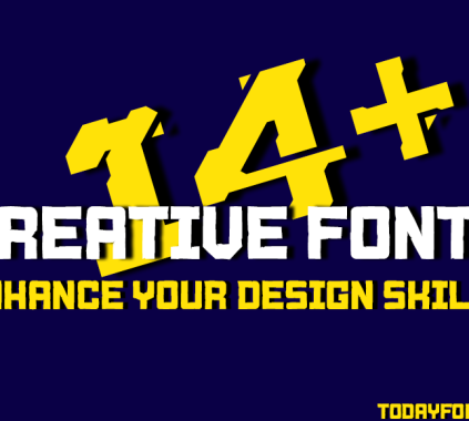 Creative Fonts: Enhance Your Design Skills with 14 Must-Have Fonts