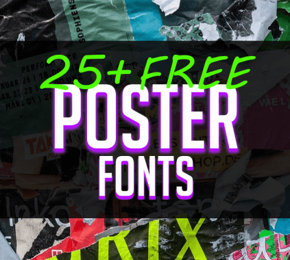 25+ Free Poster Fonts IMG