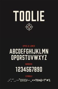 25+ Free Poster Fonts: Toolie Free Font