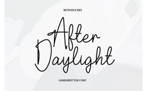 25+ Free Poster Fonts: After Daylight Free Font