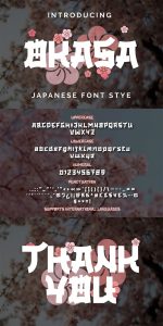 70+ Japanese Fonts OKASA Japanese Font