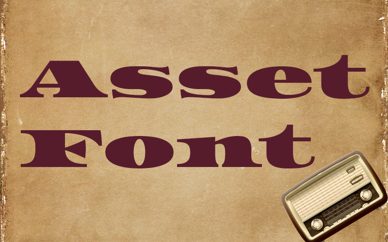 Asset Font