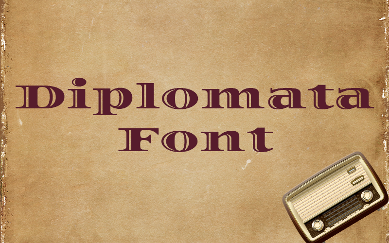 Diplomata Font