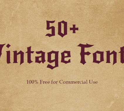 Free Vintage Fonts