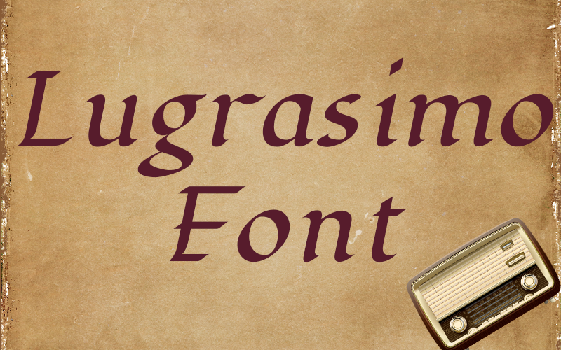 Lugrasimo Font