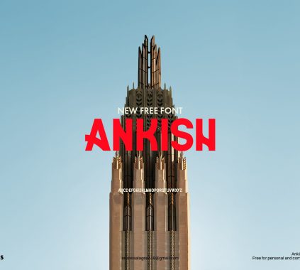 New Display Font Ankish