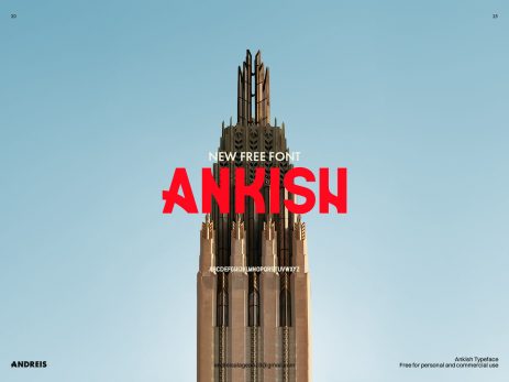 New Display Font Ankish