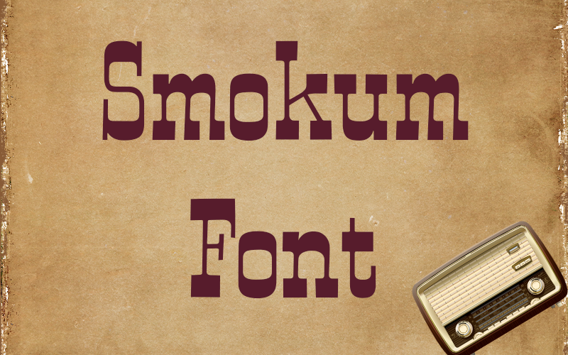 Smokum Font