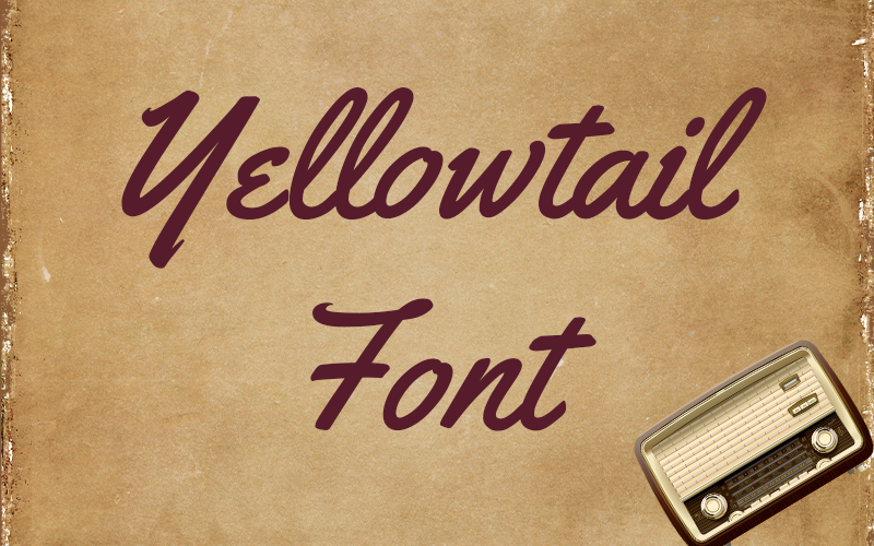 Yellowtail Font